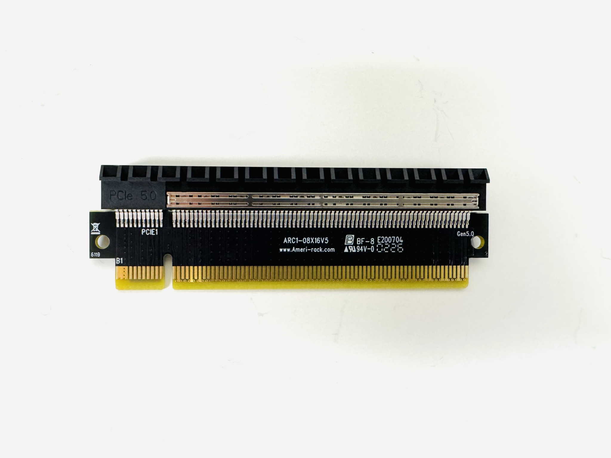 ARC1-08X16V5 · PCIe x16 Gen5 slot extender