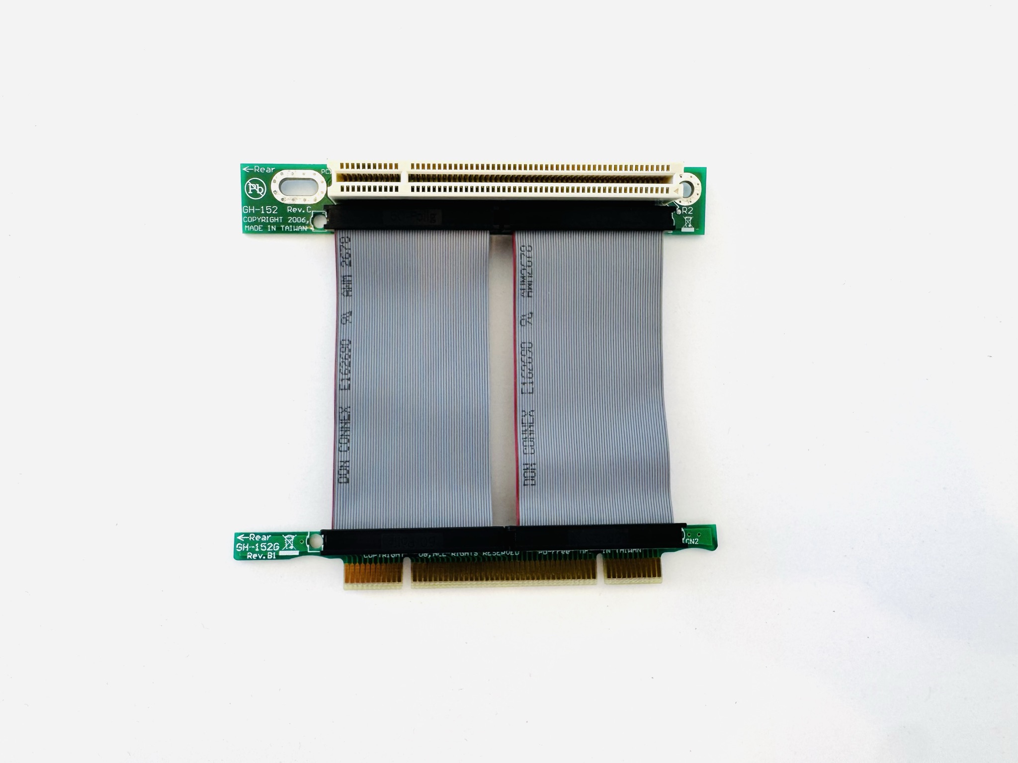 ARC1-152-Cx · 1U 1-slot PCI-32 flexible riser, built to length