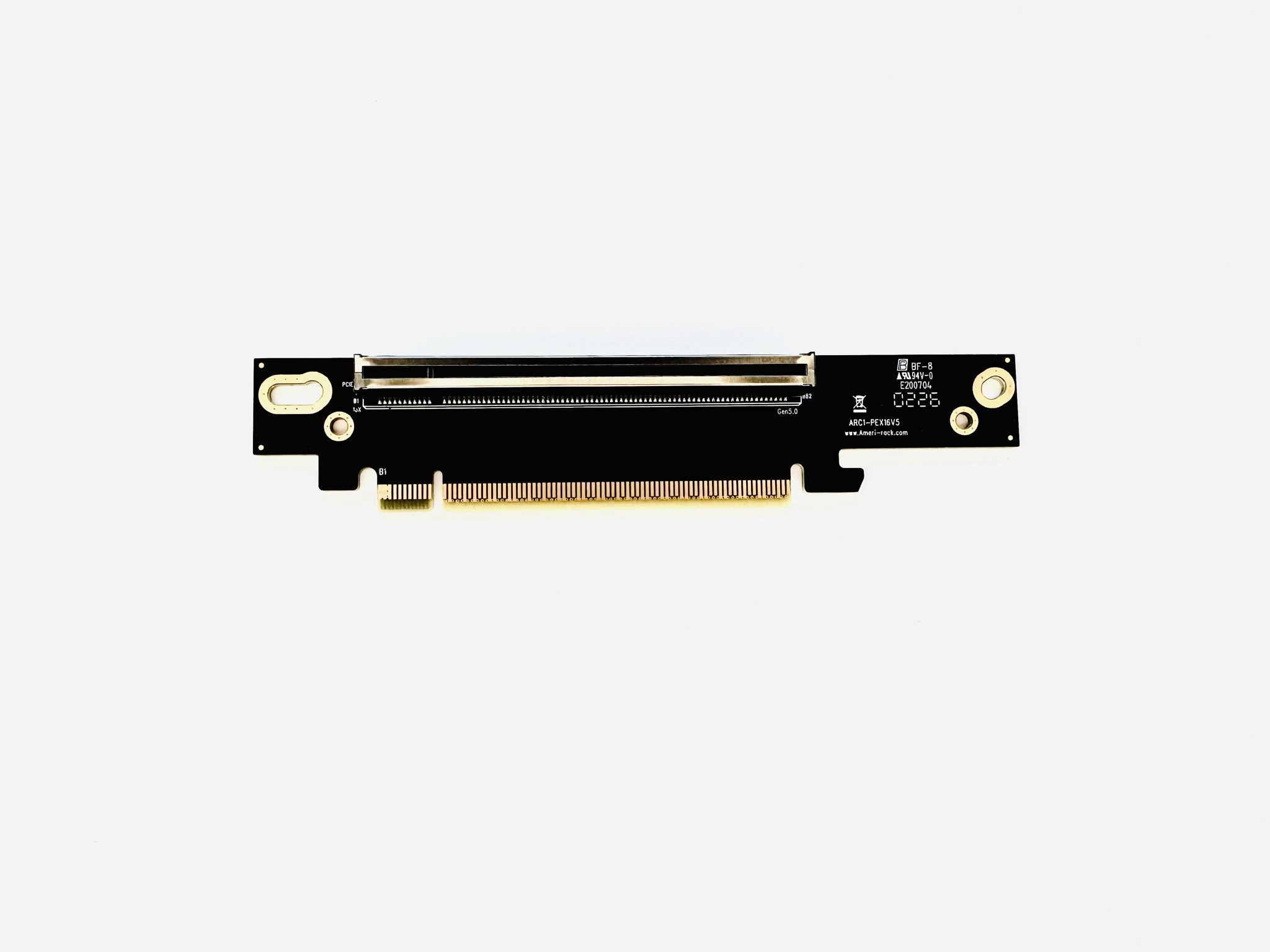 ARC1-PEX16V5 · 1U 1-slot PCIe x16 fixed riser