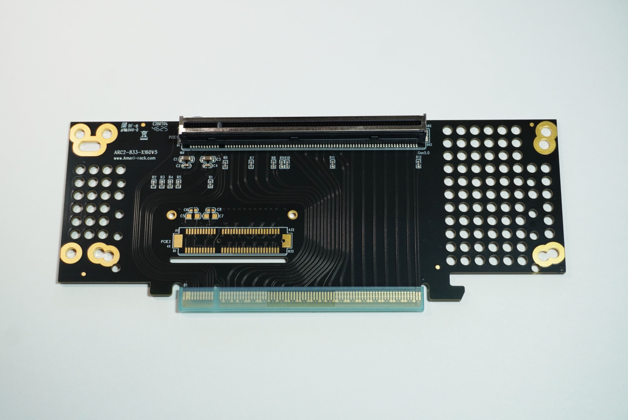 ARC2-833-X160V5 · 2U 1-slot PCIe x16 Gen5 fixed riser