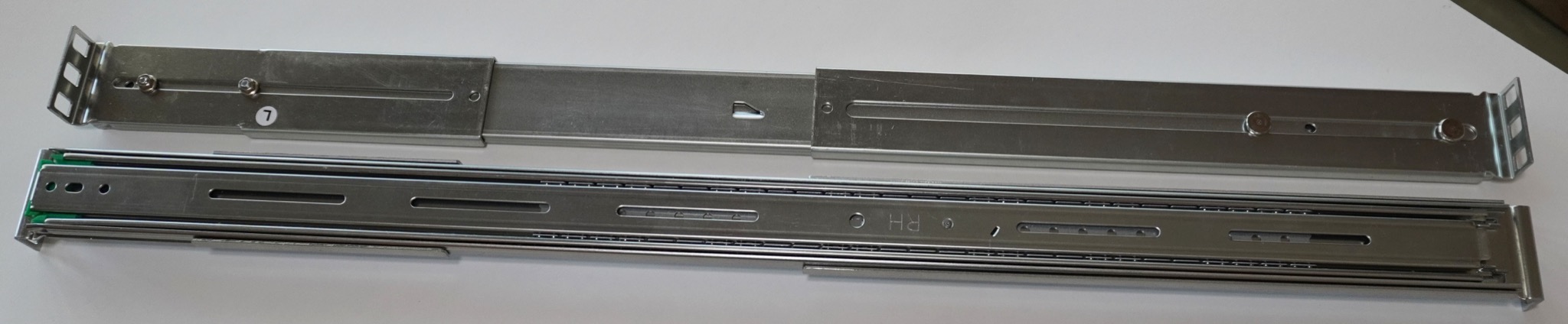 ASL-2607GT · 26 in semi tool-less 3-section ball-bearing rail, full travel